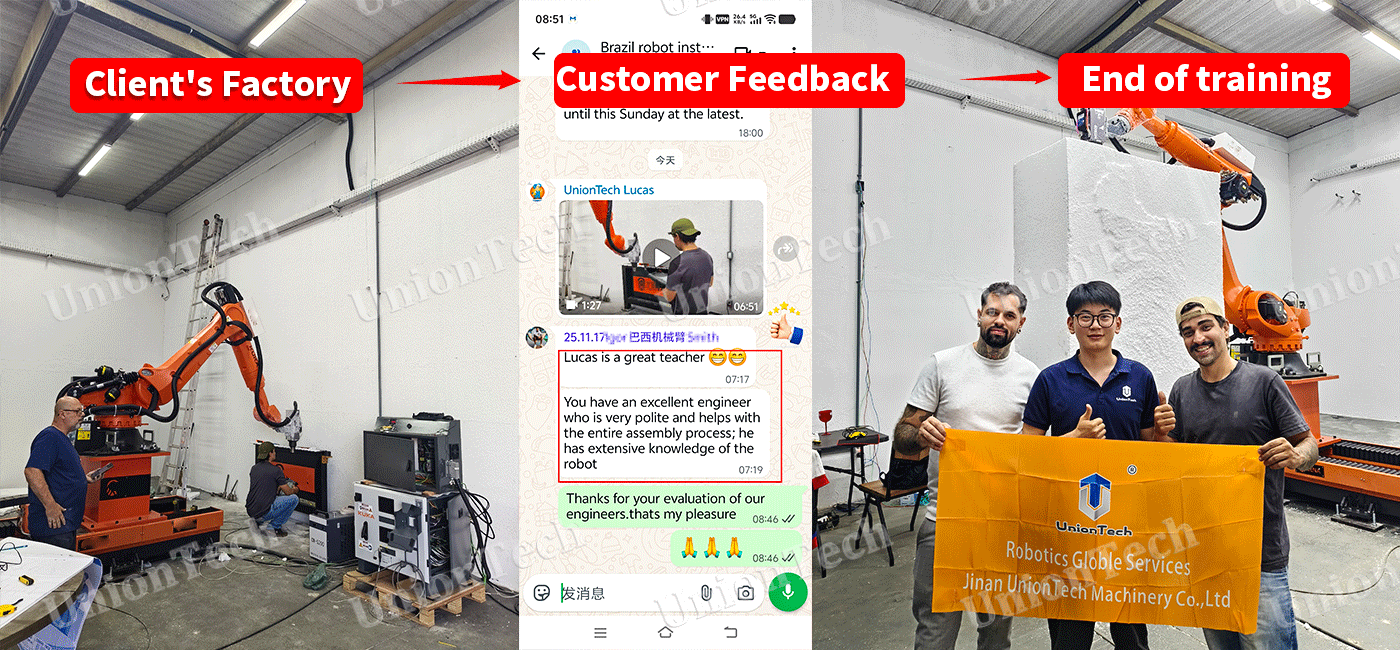 Brazil Customer Success Story: Installation & Training of Two 7-Axis KUKA Milling Robots Brazil Customer Success Story: Installation & Training of Two 7-Axis KUKA Milling Robots