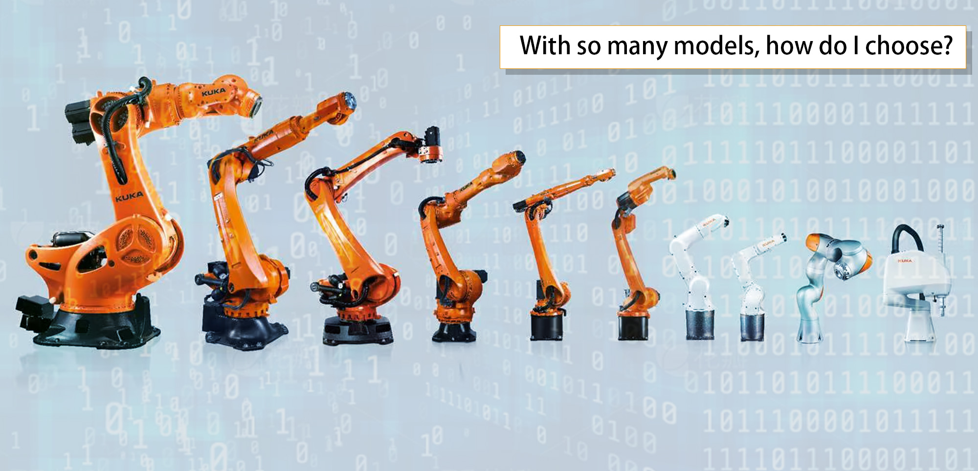 How to choose the right KUKA robot model? How to choose the right KUKA robot model?