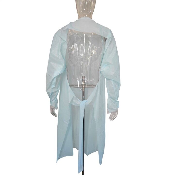 Disposable CPE Isolation Gown