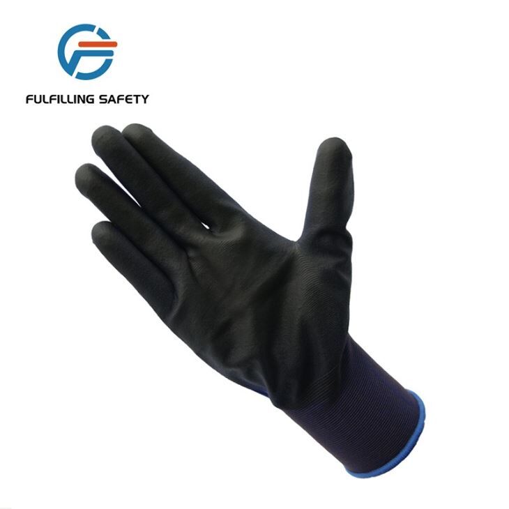 18 Gauge Blue PU Coated Gloves