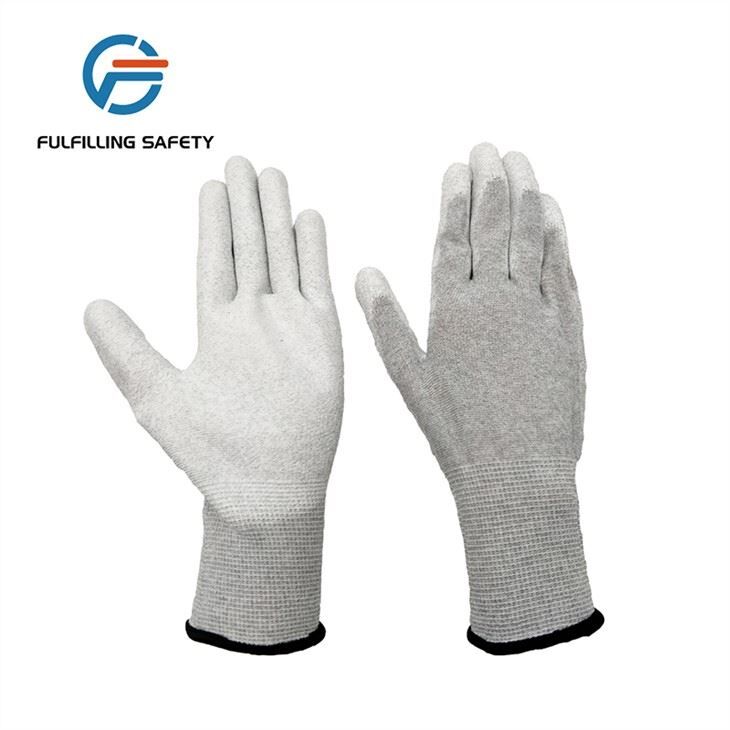 Anti Static PU Coated Gloves