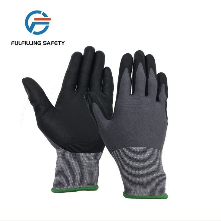 15 Gauge Nitrile Coated Gloves