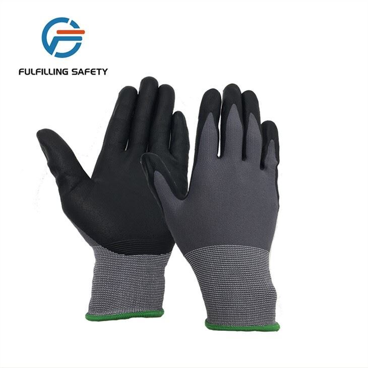 15 Gauge Nitrile Coated Gloves
