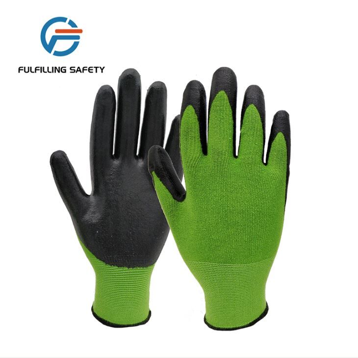 Bamboo Fiber Nitrile Coated Gloves