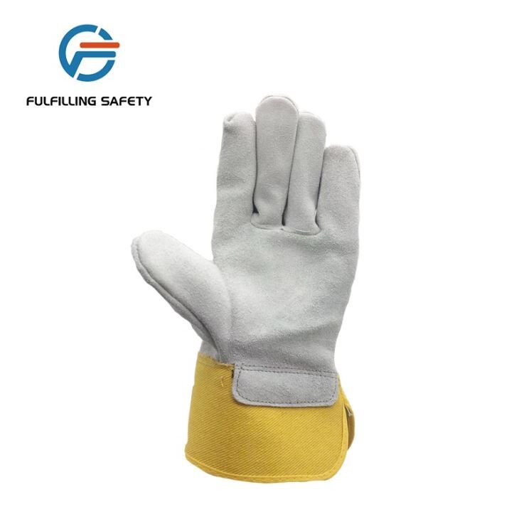 Full Palm Double Leather Work Gloves