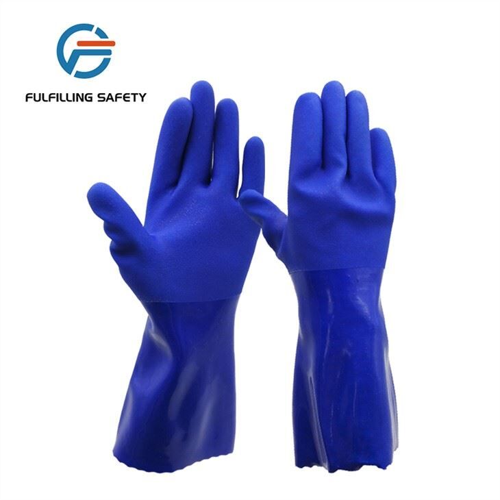 PVC Fully Double Dipped Gloves PVC Fully Double Dipped Gloves