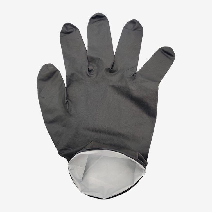 Disposable Black White Nitrile Gloves
