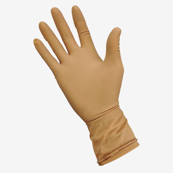 Disposable Coffee Nitrile Gloves