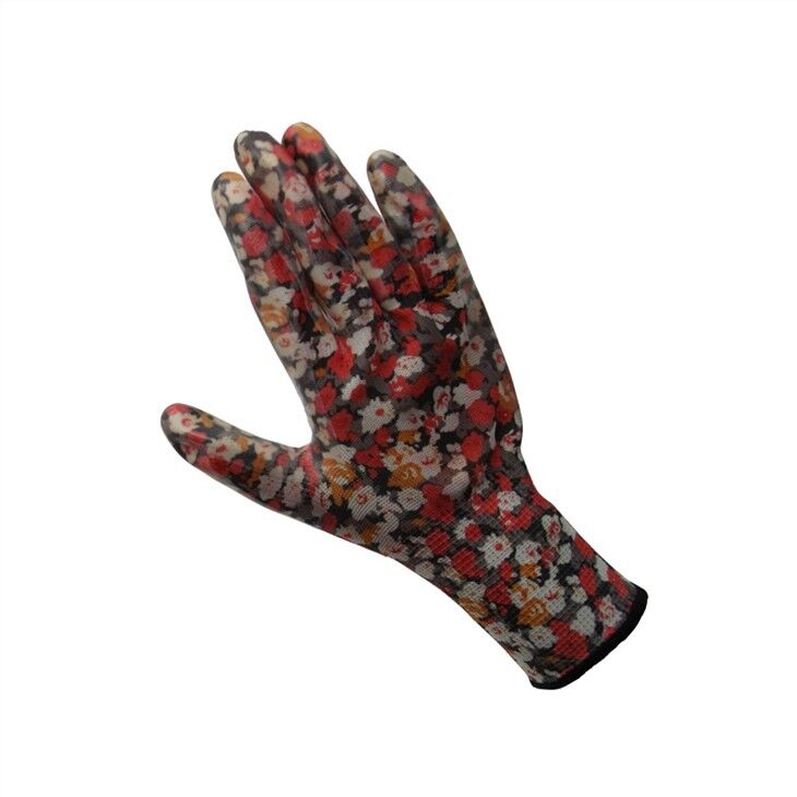 Nitrile Coated Garden Work Gloves
