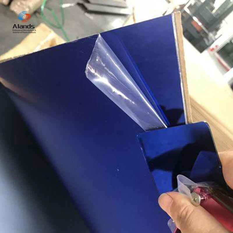 Customize color 1220 x 2440mm 4'x8' Mirror Acrylic Sheet