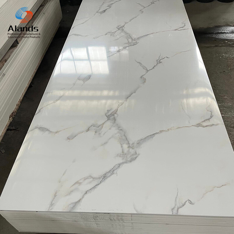 New arrival spc wall panel for interior decoration pvc marble sheet