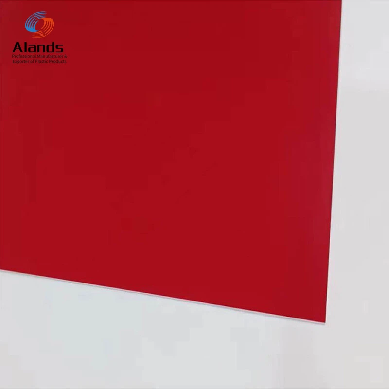 Alands ordinary abs dual color board plastic material abs board abs sheet 8mm
