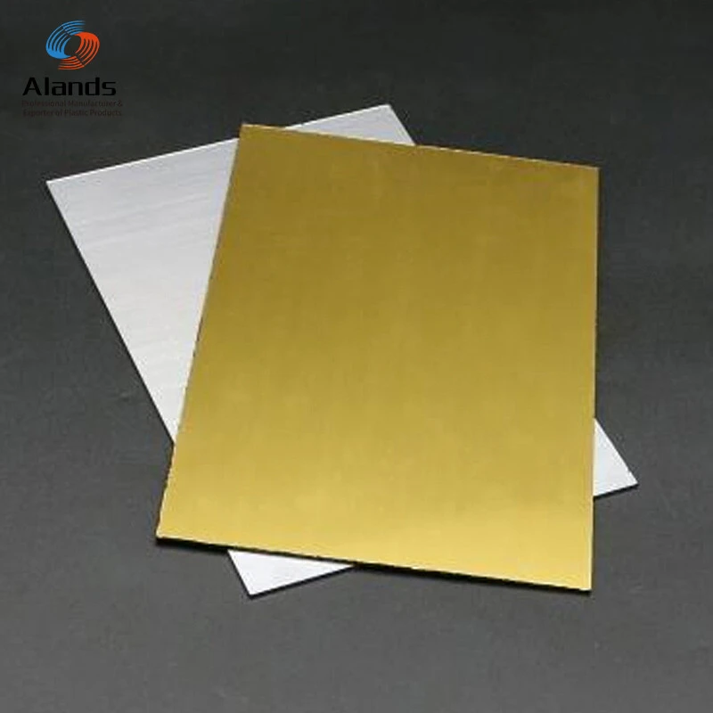 Alands ordinary abs dual color board plastic material abs board abs sheet 8mm