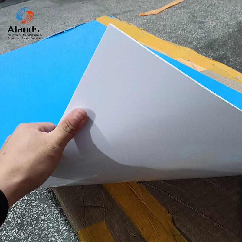 Alands ordinary abs dual color board plastic material abs board abs sheet 8mm