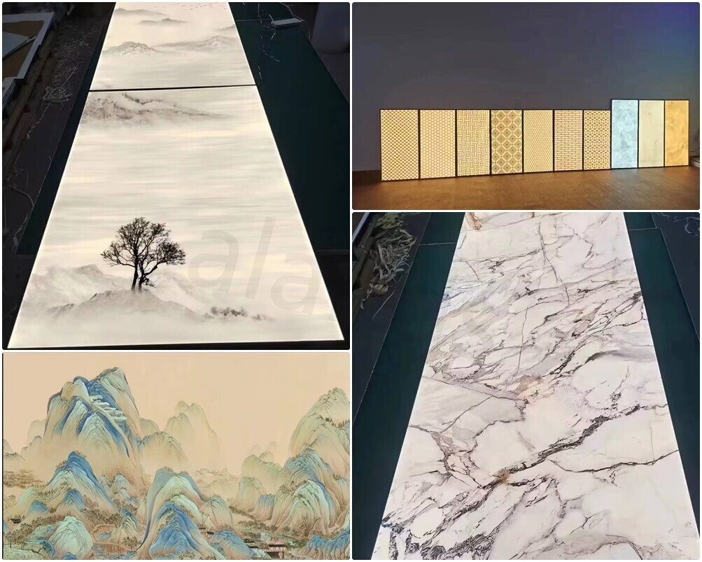 Marble Acrylic Light Panels