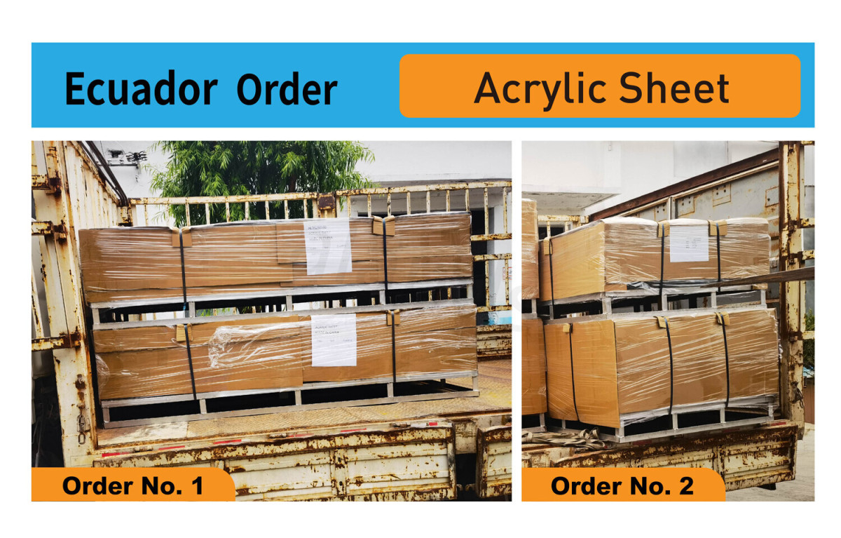 Acrylic Sheets Successfully Exported to Ecuador