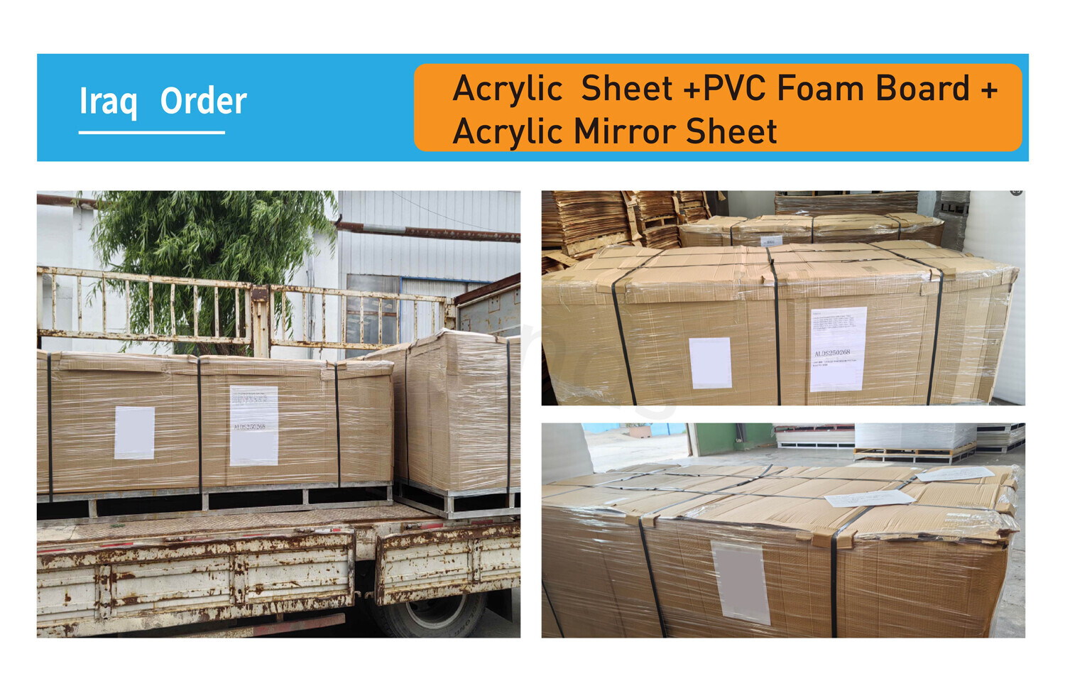 Iraq Order Successfully Shipped