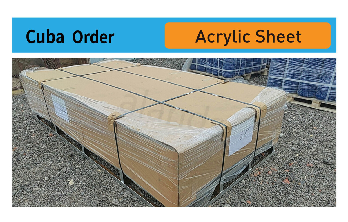 Acrylic Sheet Order for Cuba Successfully