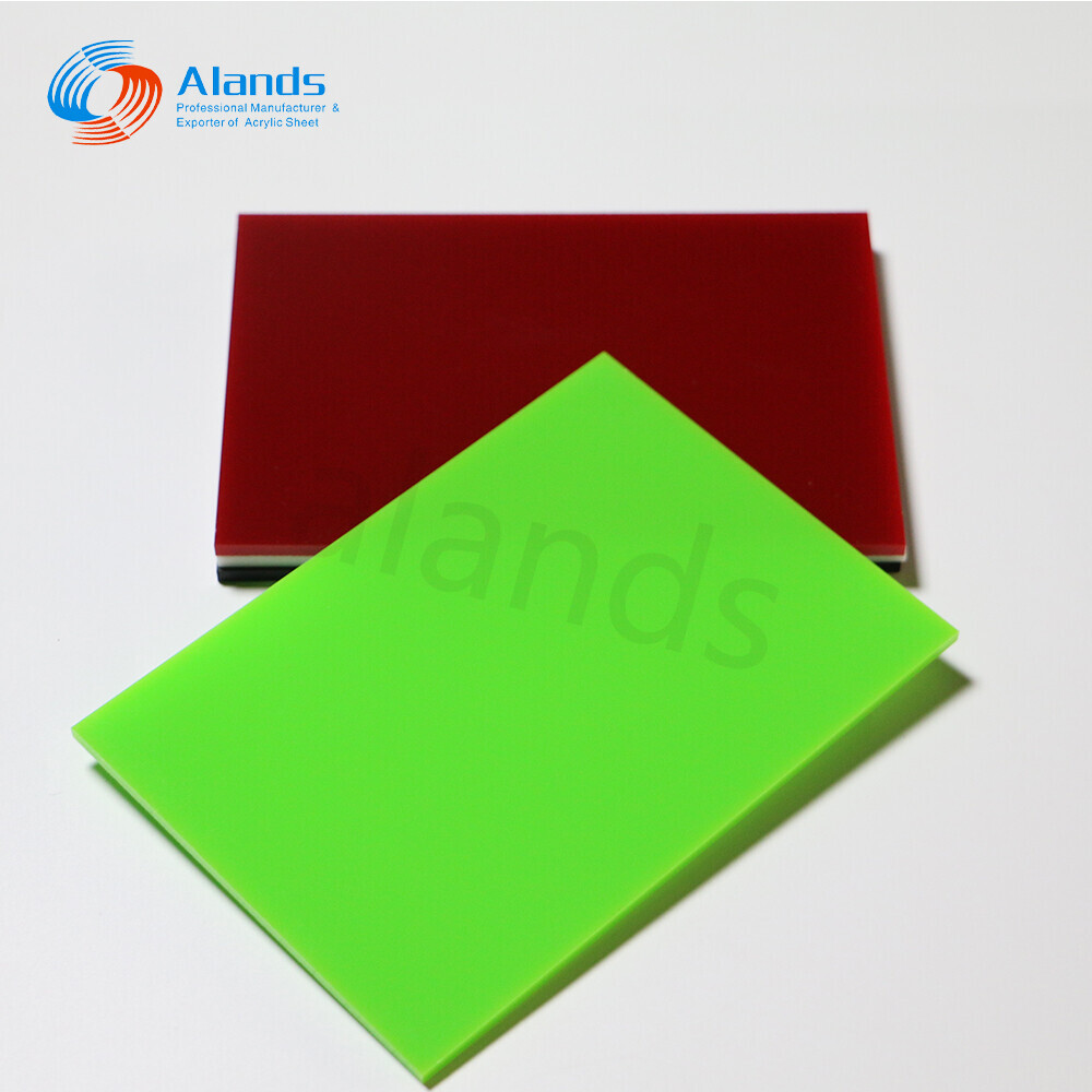 Green Frosted Acrylic Sheet