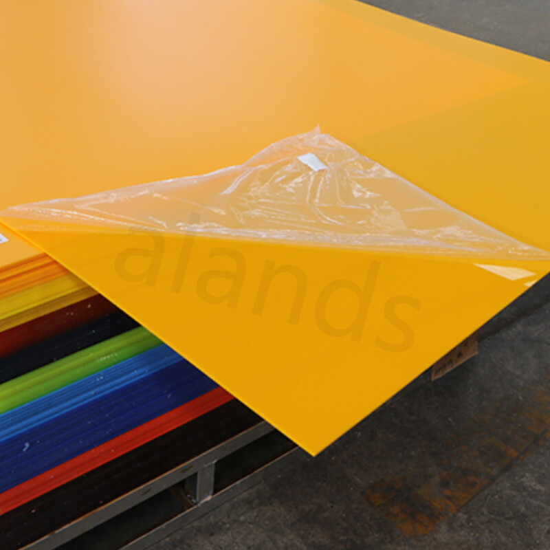 Bright Yellow Acrylic Sheet – Durable, Lightweight & Versatile Plastic Panel