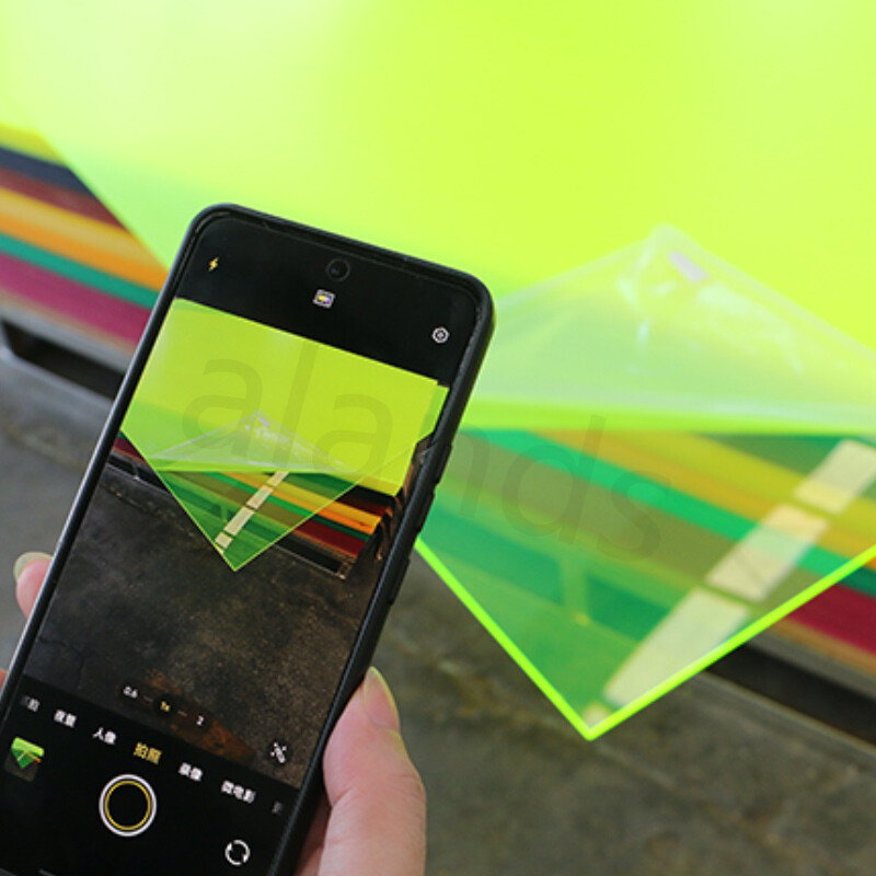 Fluorescent Green Acrylic Sheet – High-Visibility, Durable & Versatile Plastic Panel