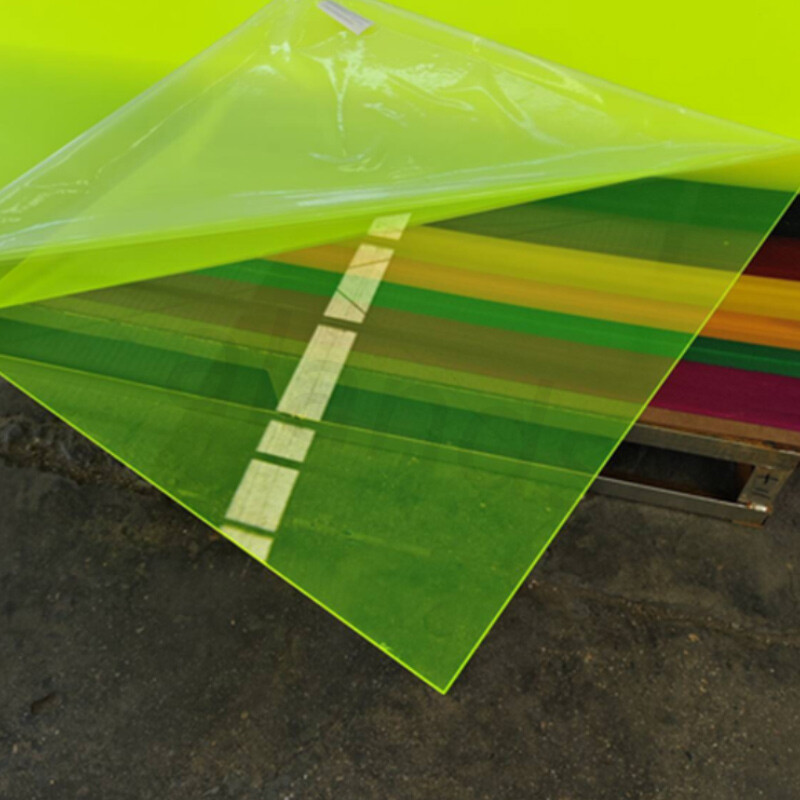 Fluorescent Green Acrylic Sheet – High-Visibility, Durable & Versatile Plastic Panel Fluorescent Green Acrylic Sheet – High-Visibility, Durable & Versatile Plastic Panel