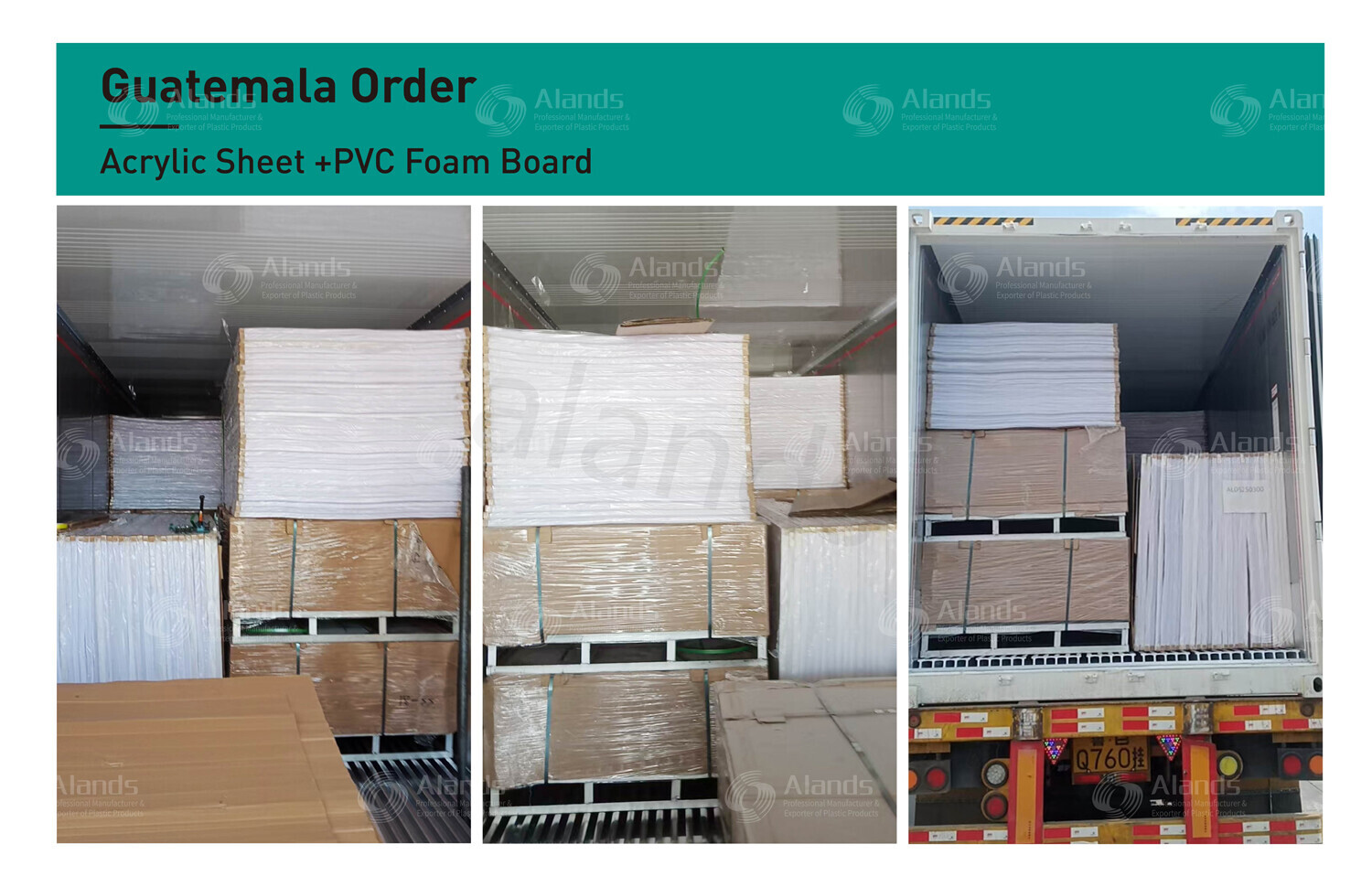 Guatemala Acrylic Sheet Supplier & PVC Foam Board Exporter