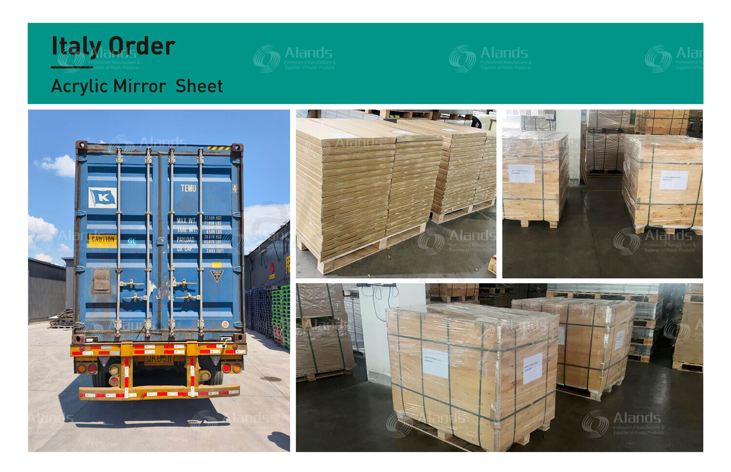 Acrylic Mirror Sheet Export to Italy & Styles Overview