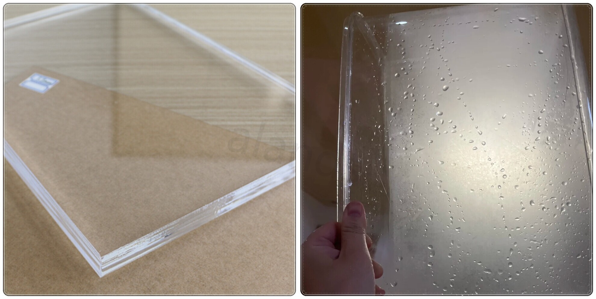 Can Acrylic Sheets Get Wet?