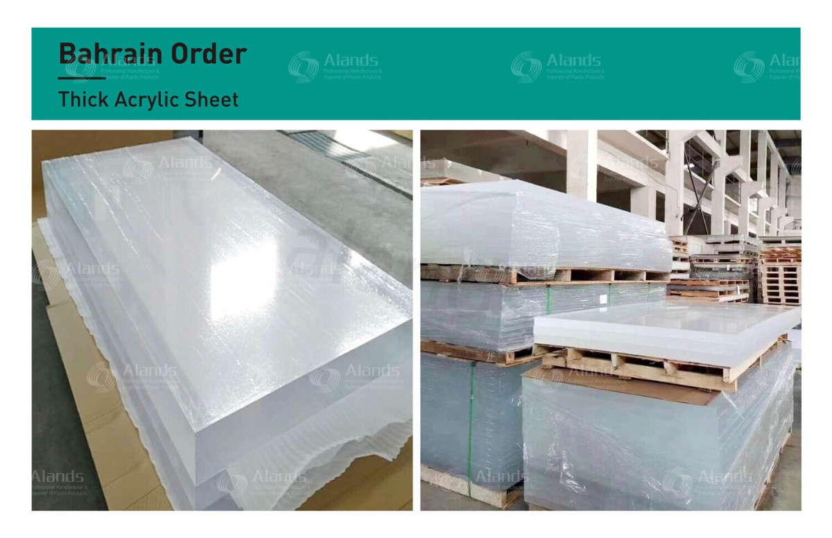 Bahrain Order  Thick Acrylic Sheets