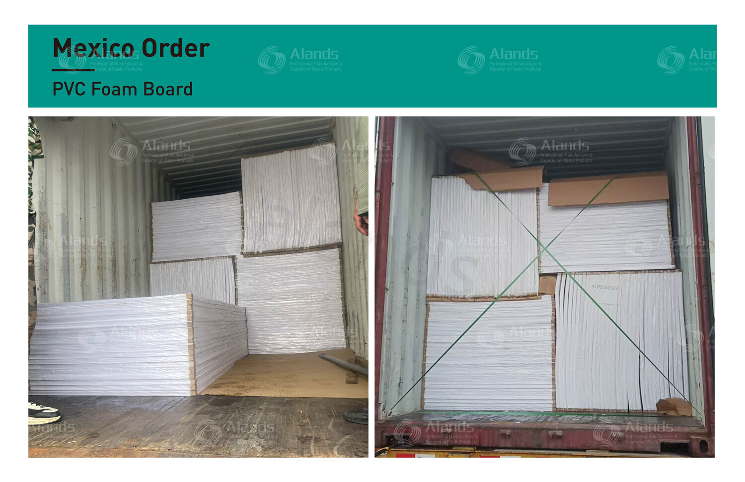 Mexico PVC Foam Board Order