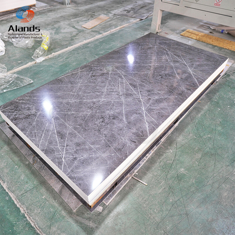 PVC Marble Sheet High Gloss Decorative Wall Panel