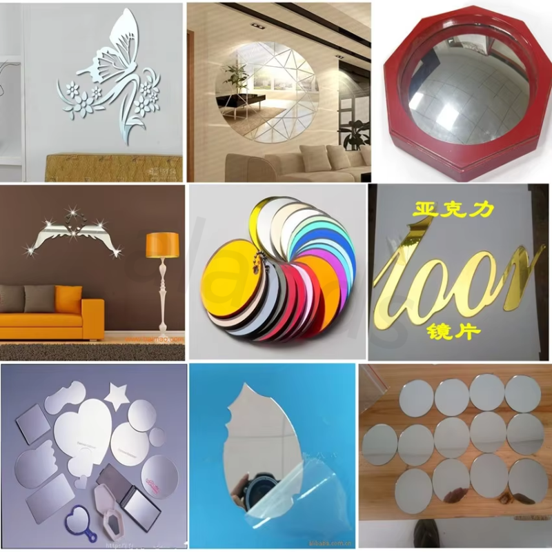 Cut-to-Size Mirror Acrylic Plastic Panel - Product Details Page (9) Cut-to-Size Mirror Acrylic Plastic Panel - Product Details Page (9)