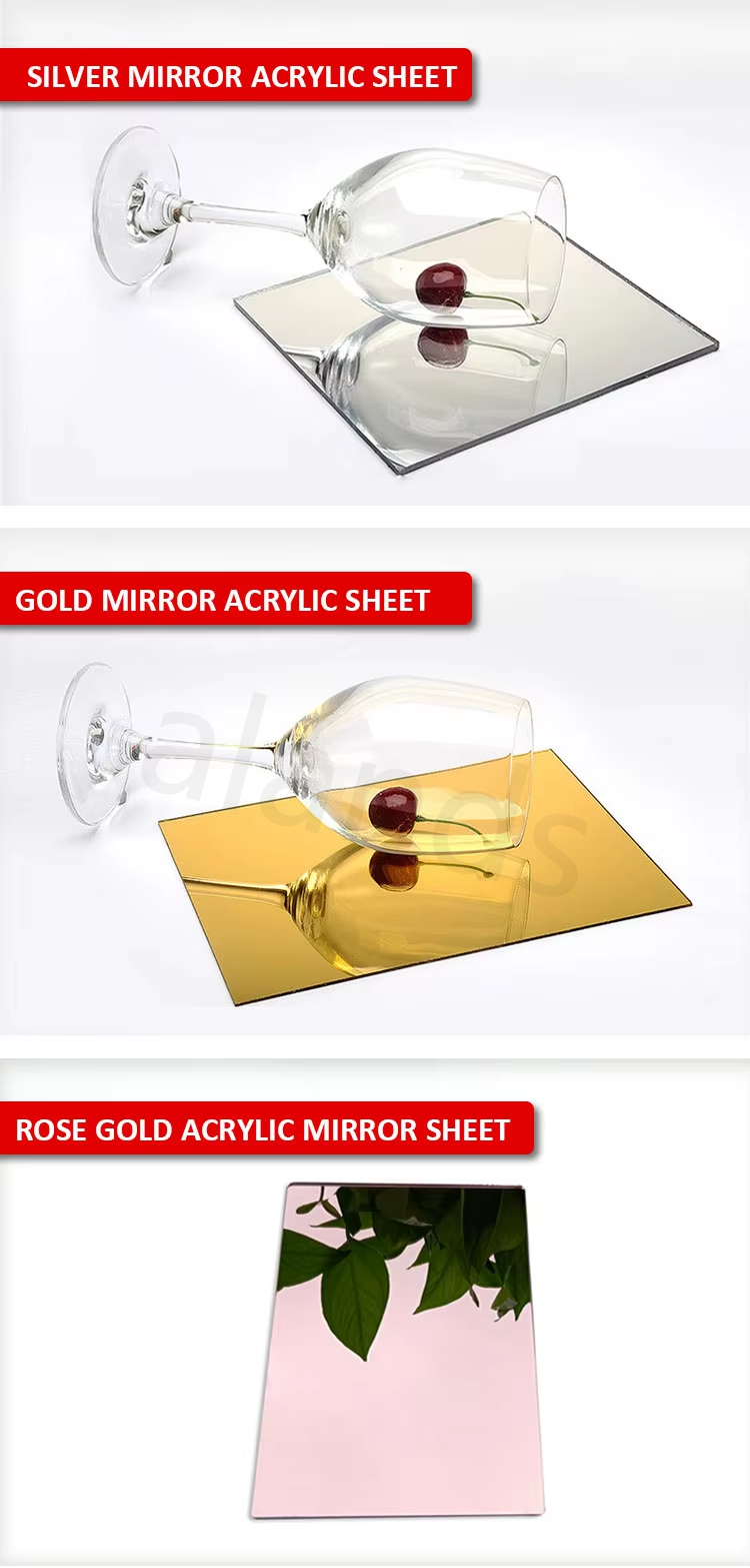 2mm Mirrored Acrylic Plastic Board (12)