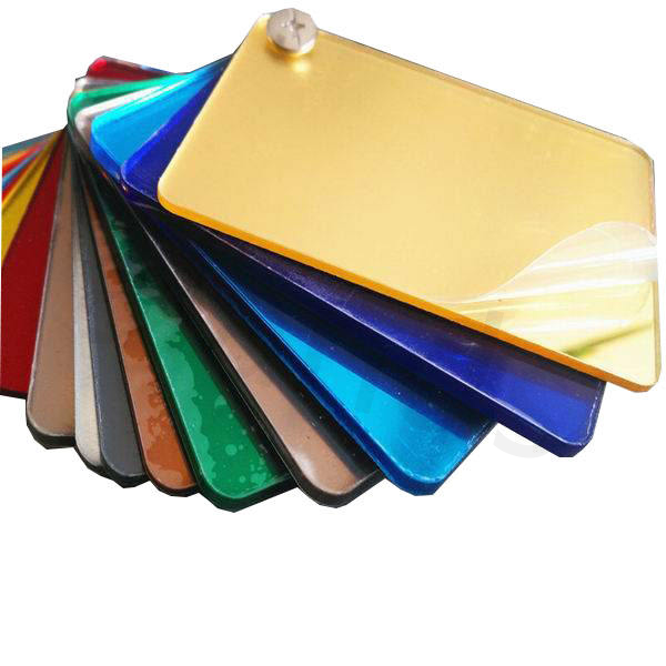 Silver Gold 2mm Thickness Pmma Acrylic Mirror Sheet