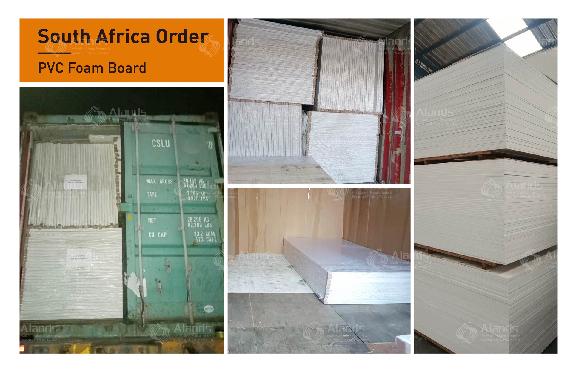 South Africa PVC Foam Board Shipment