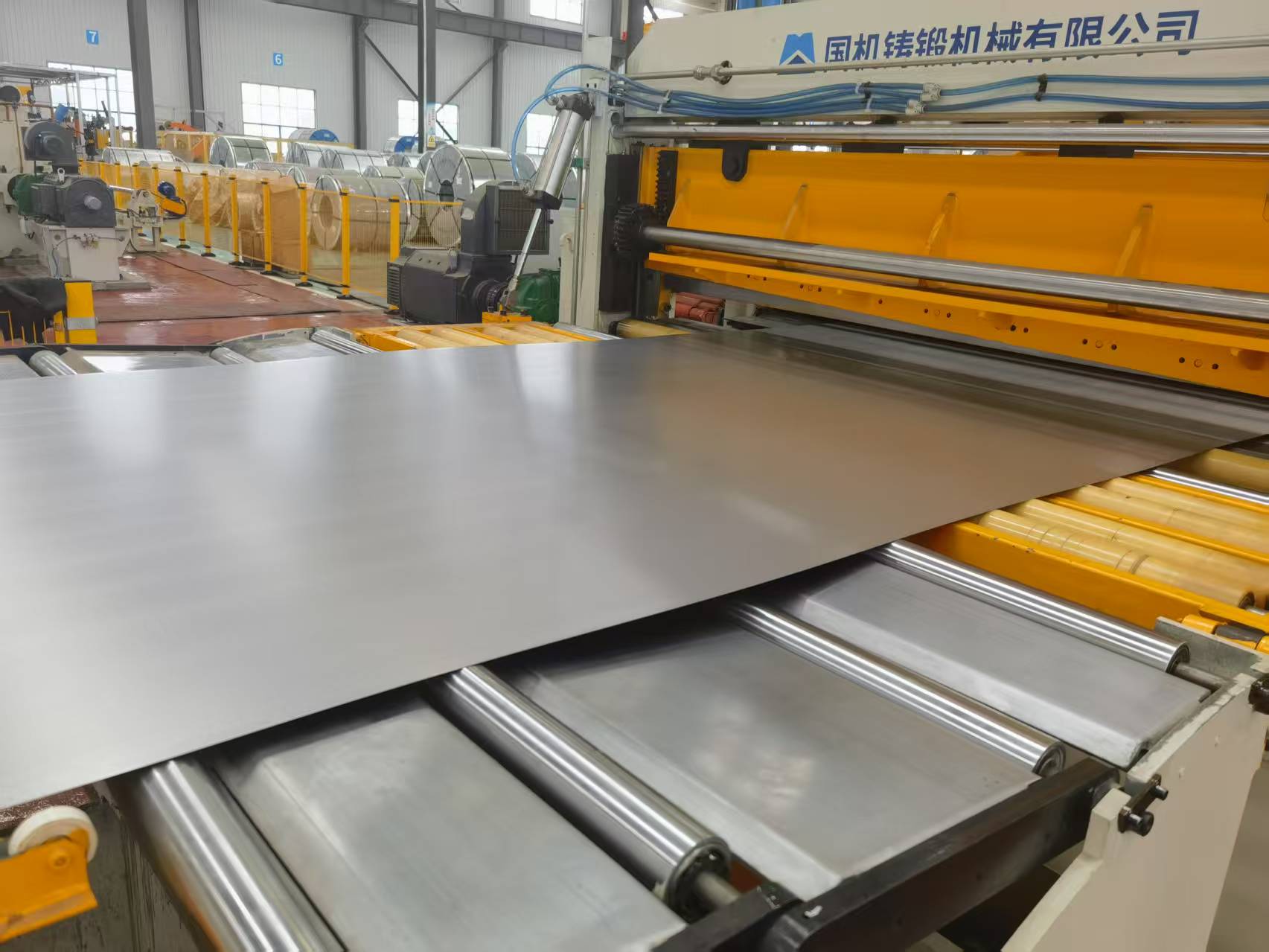 Cold-rolled steel plate