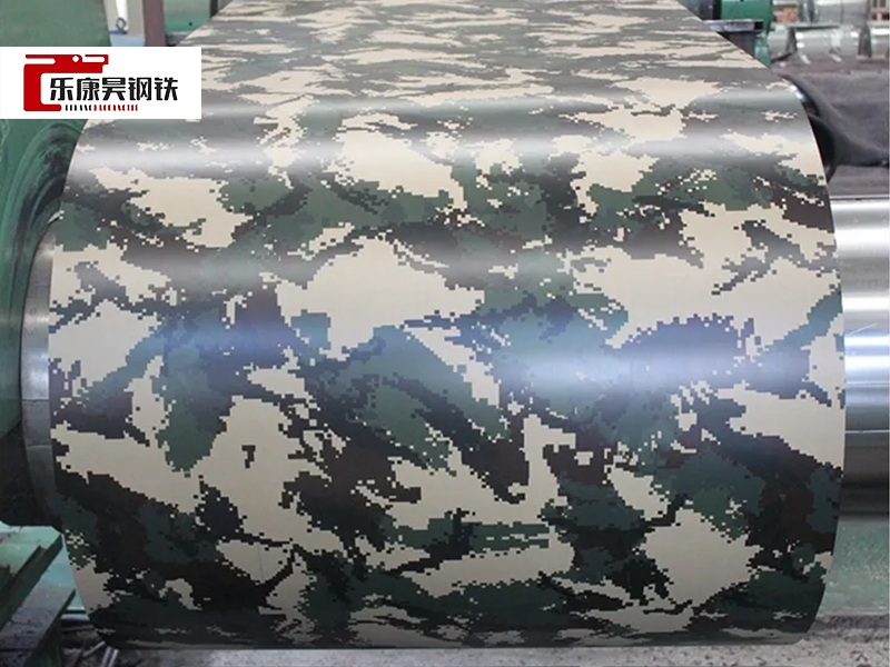 China Factory Prices Camouflage Color PPGI Steel Coils 0.3mm Thickness Color Coated Prepainted Galvanized Steel Coils