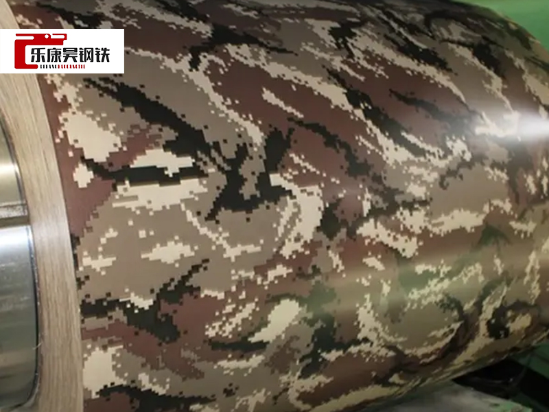army camouflage pattern ppgi ppgl for house roofing sheet