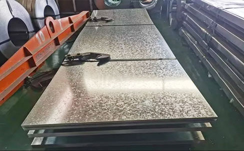 SECC galvanized steel sheet