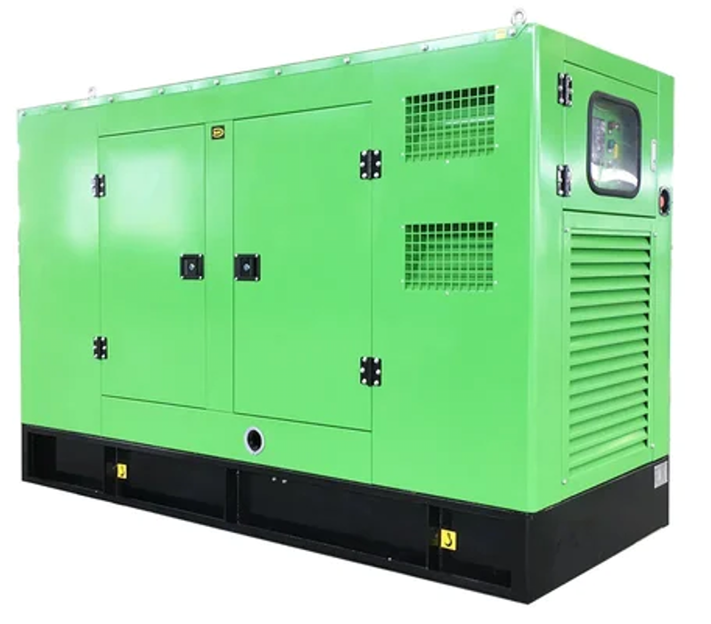 What is the electrical efficiency of high - end diesel generators?