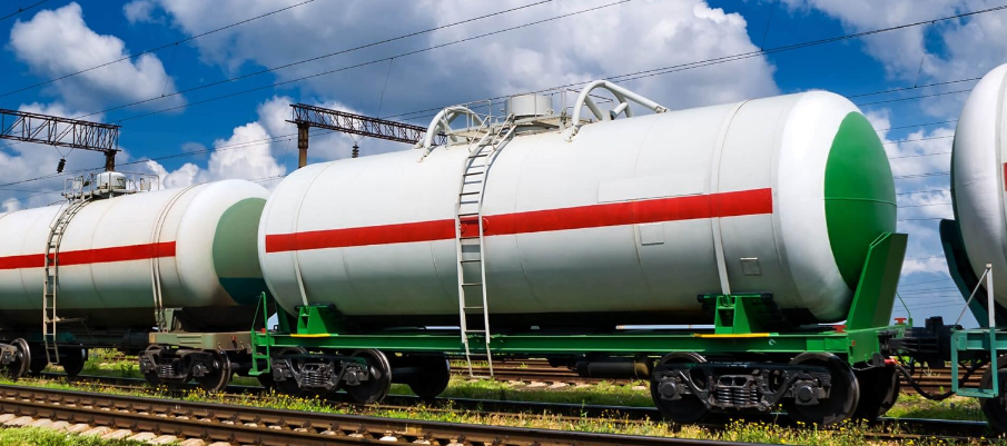 Gas composition and transport of LPG