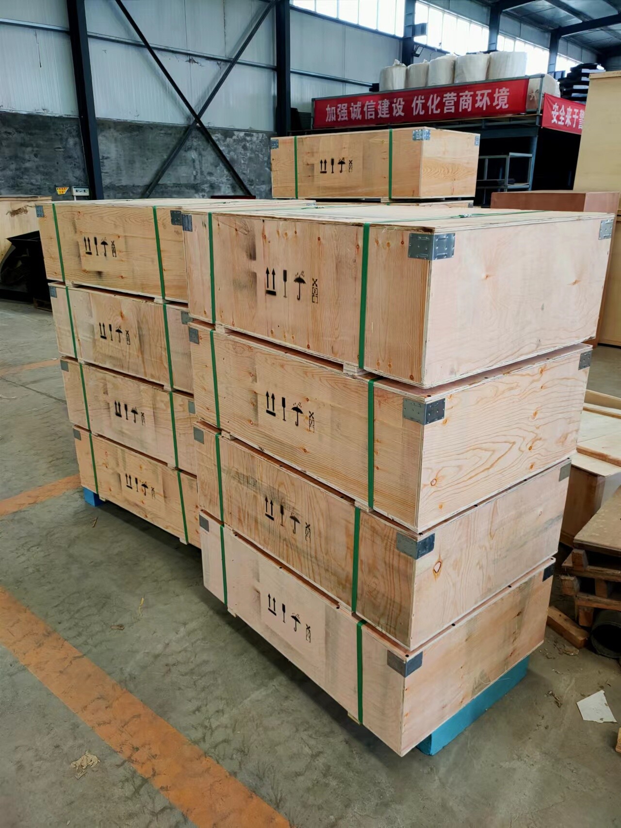 Export packaging of radiator