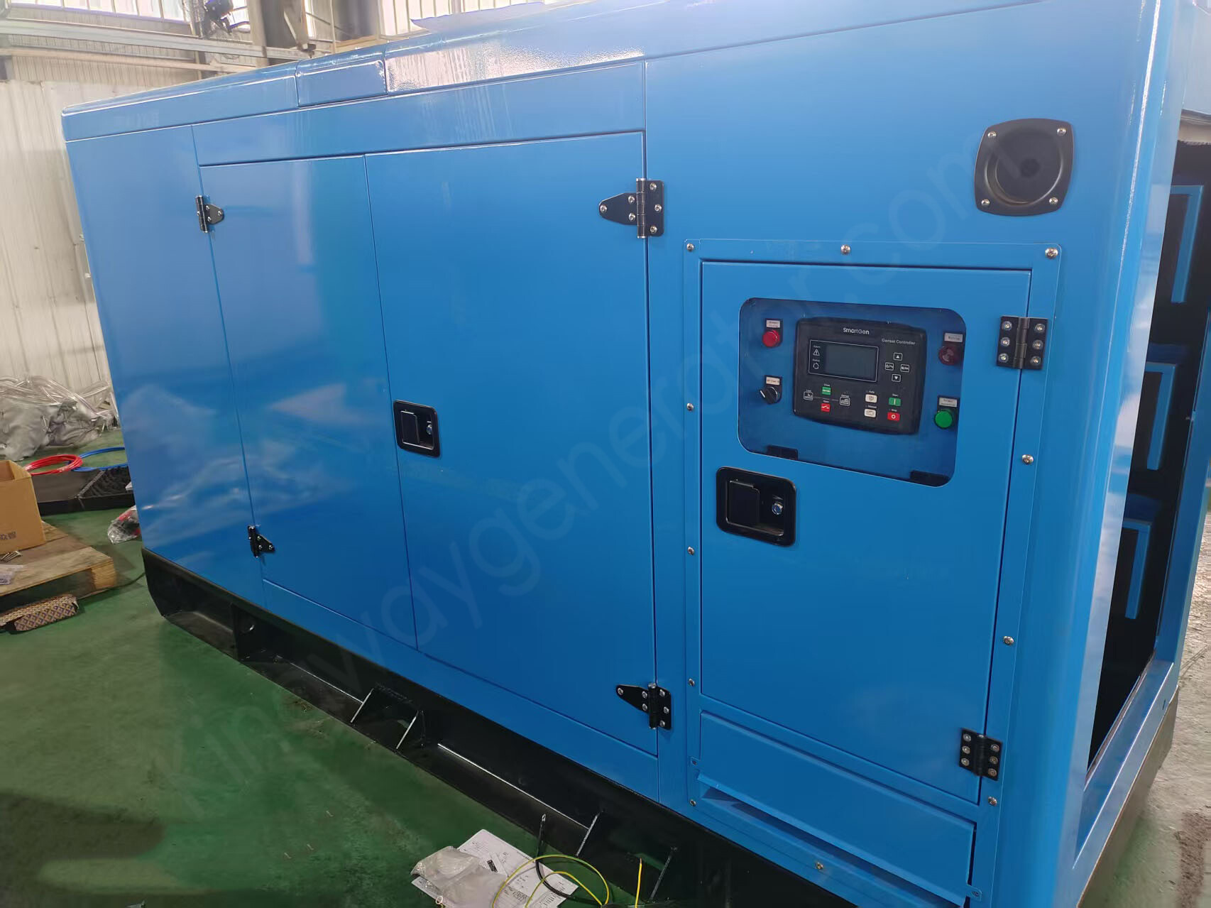 60KVA natural gas generator sets exported to Nigeria
