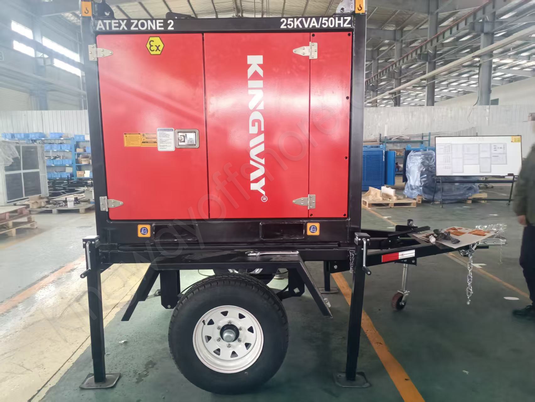 A New Chapter in Explosion-Proof Power Generation: Successful Delivery of 25kVA Trailer-Mounted Explosion-Proof Unit, Injecting Reliable Power into Special Environments!