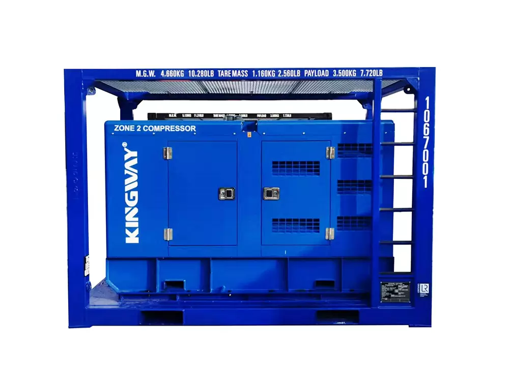 185CFM Sullair ATEX Certified Zone 2 Hazardous Area Explosion Proof Diesel Air Compressor 