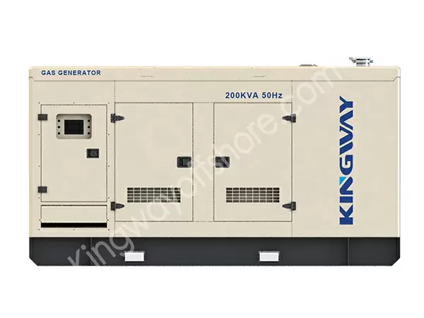 Kingway 4*250KW /4*313KVA Sino Truck Engine Silent Natural Gas Generator Set 