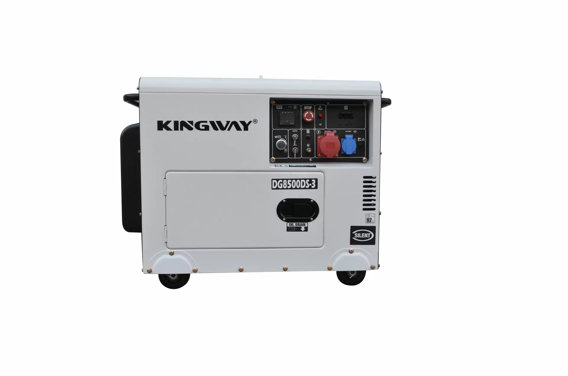 5 Container Silent 8KVA Portable Diesel Generator