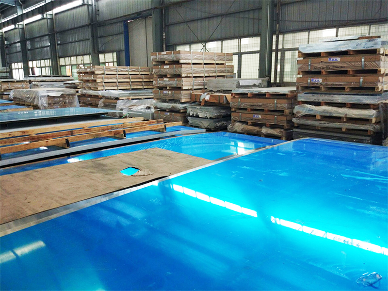 Aluminum plate