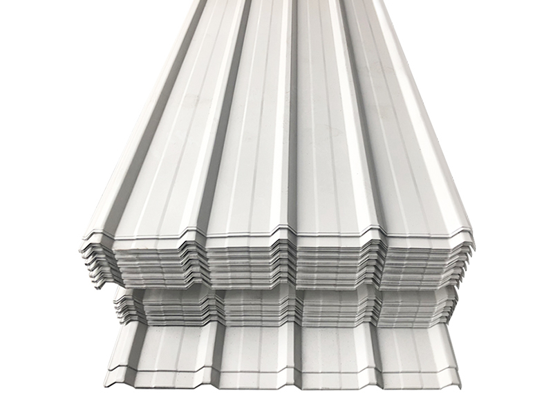 New building construction materials/ Color glazed steel sheet roofing/step tile